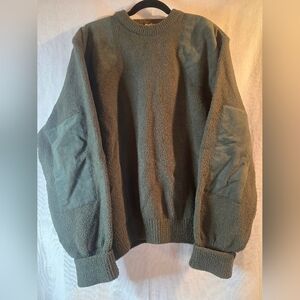 Barbour Men's Forest Green Crewneck Sweater